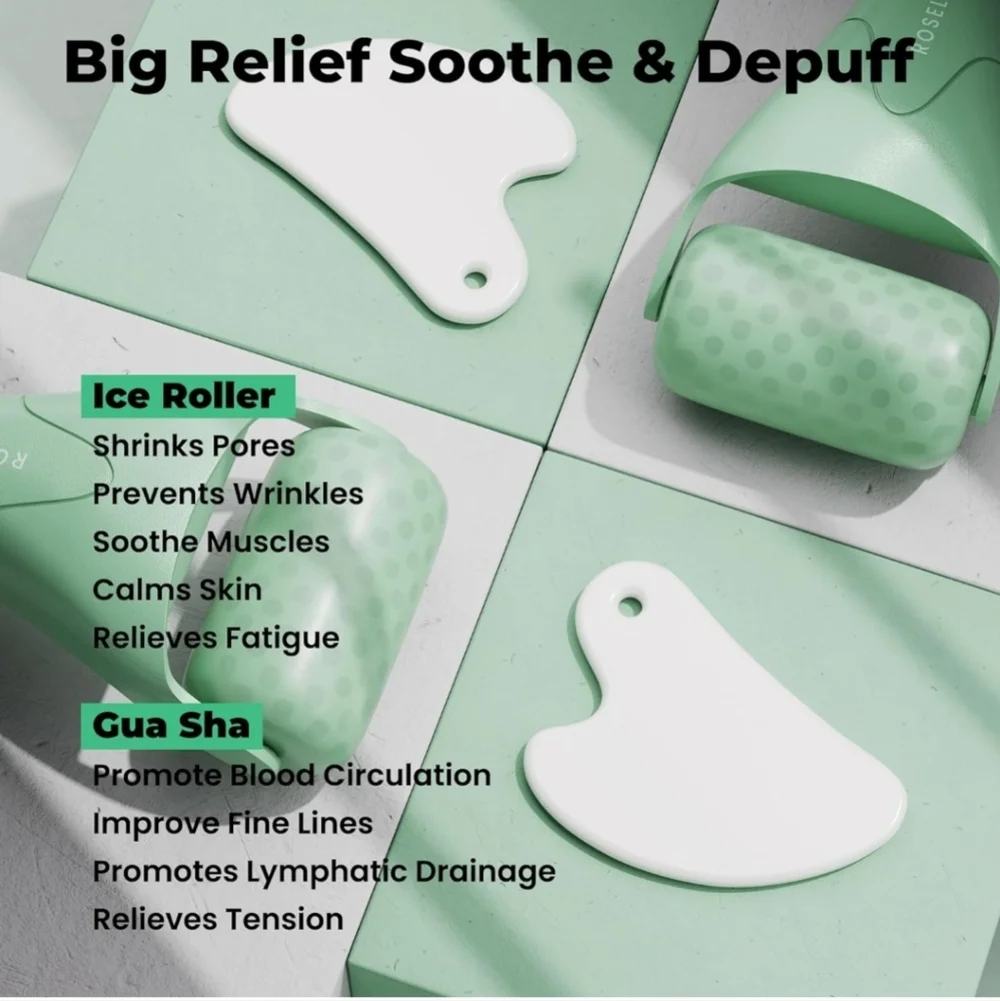 Gua Sha Facial Tools Ice Roller